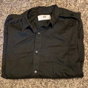 Black H&M button down